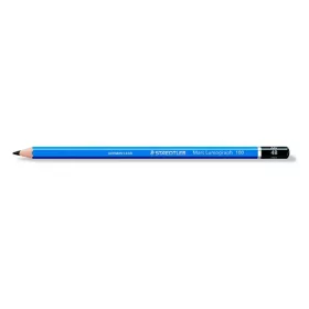   Grafitceruza, 4B, hatszögletű, STAEDTLER "Mars Lumograph 100"