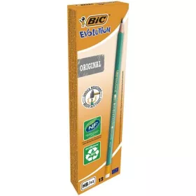   Grafitceruza radírral, HB, hatszögletű, BIC "Evolution Original"