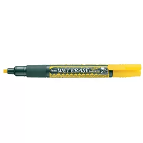   Krétamarker, 2-4 mm, megfordítható hegy, PENTEL "SMW26", sárga
