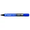 Alkoholos marker, 1 mm, kúpos, PILOT "Permanent Marker 100", kék