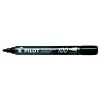 Alkoholos marker, 1 mm, kúpos, PILOT "Permanent Marker 100", fekete