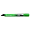 Alkoholos marker, 1 mm, kúpos, PILOT "Permanent Marker 100", zöld