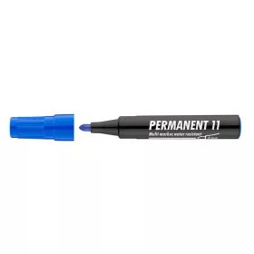   Alkoholos marker, 1-3 mm, kúpos, ICO "Permanent 11", kék