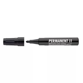   Alkoholos marker, 1-3 mm, kúpos, ICO "Permanent 11", fekete