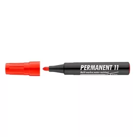   Alkoholos marker, 1-3 mm, kúpos, ICO "Permanent 11", piros