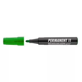   Alkoholos marker, 1-3 mm, kúpos, ICO "Permanent 11", zöld