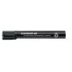 Alkoholos marker, 2 mm, kúpos, STAEDTLER "Lumocolor® 352", fekete