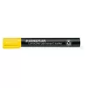 Alkoholos marker, 2 mm, kúpos, STAEDTLER "Lumocolor® 352", sárga