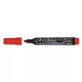   Alkoholos marker, 3-4 mm, kúpos, GRANIT "M860", piros