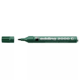   Alkoholos marker, 1,5-3 mm, kúpos, EDDING "2000", zöld