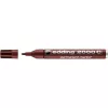 Alkoholos marker, 1,5-3 mm, kúpos, EDDING "2000", barna