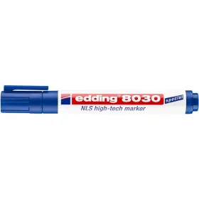   Alkoholos marker, 1,5-3 mm, kúpos, EDDING "8030 NLS", kék