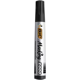   Alkoholos marker, 4,95 mm, kúpos, BIC "ECO 2000" fekete