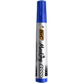  Alkoholos marker, 4,95 mm, kúpos, BIC "ECO 2000" kék