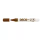 Lakkmarker, 2-4 mm, ICO "Decomarker" barna