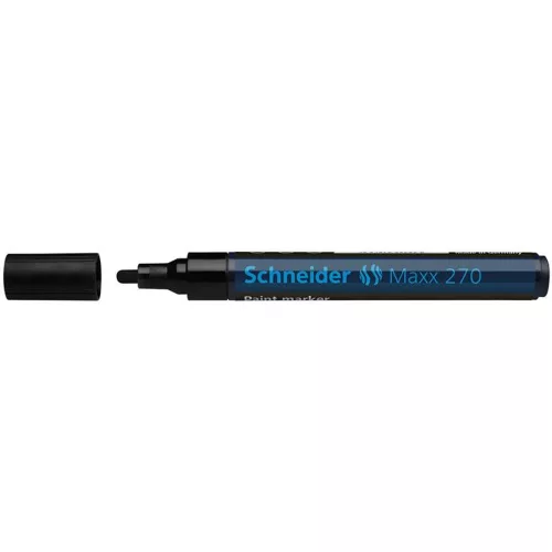 Lakkmarker, 1-3 mm, SCHNEIDER "Maxx 270", fekete