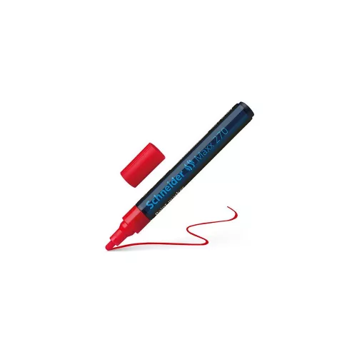 Lakkmarker, 1-3 mm, SCHNEIDER "Maxx 270", piros