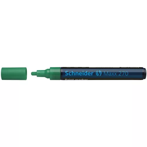 Lakkmarker, 1-3 mm, SCHNEIDER "Maxx 270", zöld