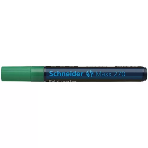 Lakkmarker, 1-3 mm, SCHNEIDER "Maxx 270", zöld