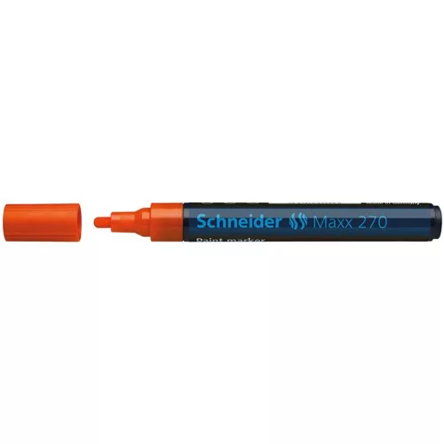 Lakkmarker, 1-3 mm, SCHNEIDER "Maxx 270", narancssárga
