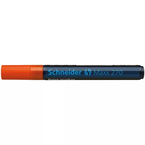 Lakkmarker, 1-3 mm, SCHNEIDER "Maxx 270", narancssárga