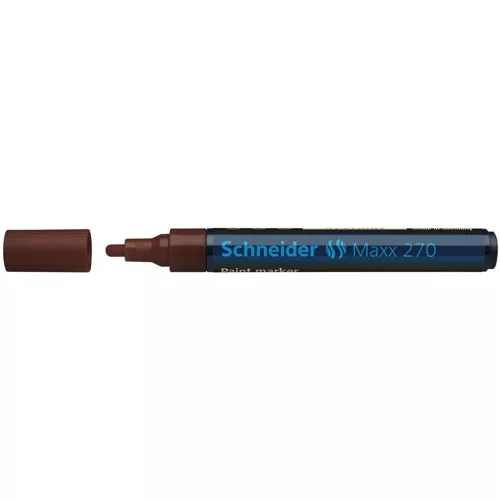 Lakkmarker, 1-3 mm, SCHNEIDER "Maxx 270", barna