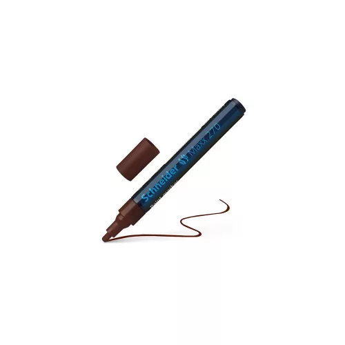 Lakkmarker, 1-3 mm, SCHNEIDER "Maxx 270", barna