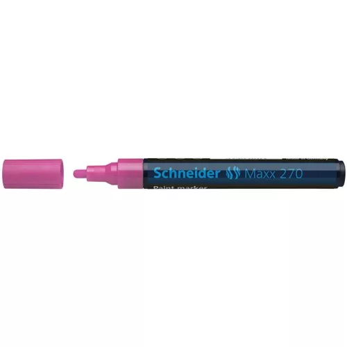 Lakkmarker, 1-3 mm, SCHNEIDER "Maxx 270", rózsaszín