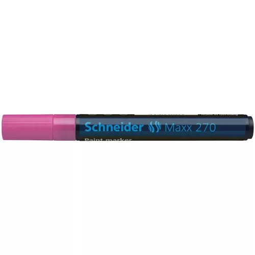 Lakkmarker, 1-3 mm, SCHNEIDER "Maxx 270", rózsaszín