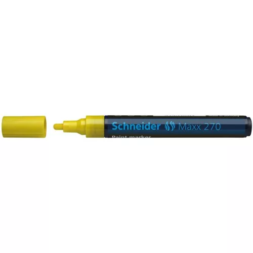 Lakkmarker, 1-3 mm, SCHNEIDER "Maxx 270", sárga