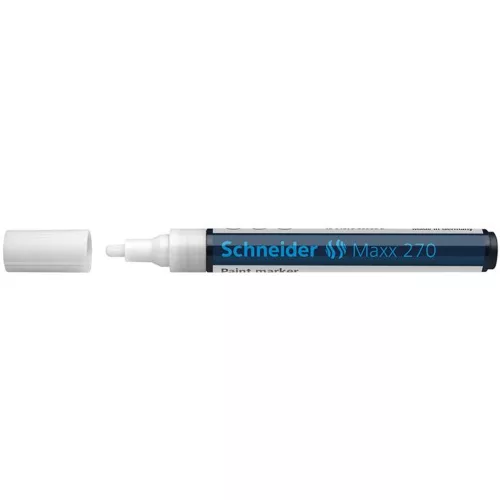 Lakkmarker, 1-3 mm, SCHNEIDER "Maxx 270", fehér