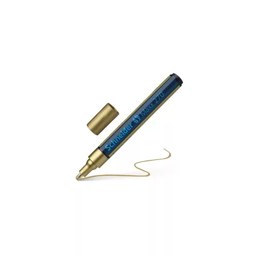 Lakkmarker, 1-3 mm, SCHNEIDER "Maxx 270", arany