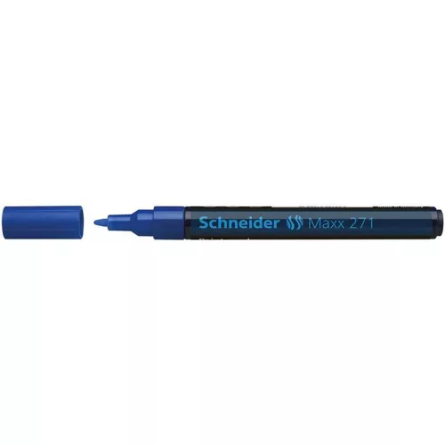 Lakkmarker, 1-2 mm, SCHNEIDER "Maxx 271", kék