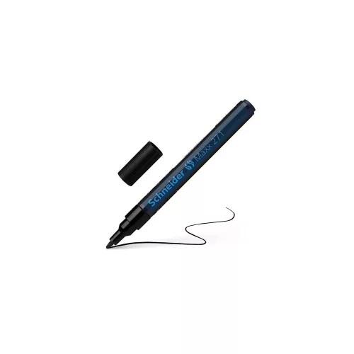 Lakkmarker, 1-2 mm, SCHNEIDER "Maxx 271", fekete