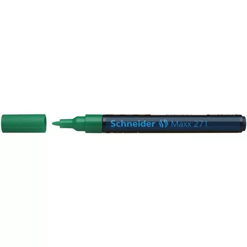 Lakkmarker, 1-2 mm, SCHNEIDER "Maxx 271", zöld
