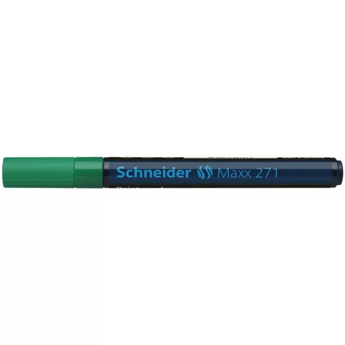Lakkmarker, 1-2 mm, SCHNEIDER "Maxx 271", zöld
