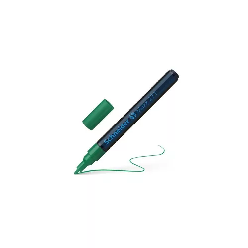 Lakkmarker, 1-2 mm, SCHNEIDER "Maxx 271", zöld