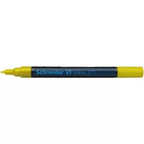 Lakkmarker, 1-2 mm, SCHNEIDER "Maxx 271", sárga