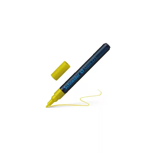 Lakkmarker, 1-2 mm, SCHNEIDER "Maxx 271", sárga