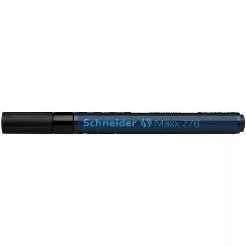 Lakkmarker, 0,8 mm, SCHNEIDER "Maxx 278", fekete