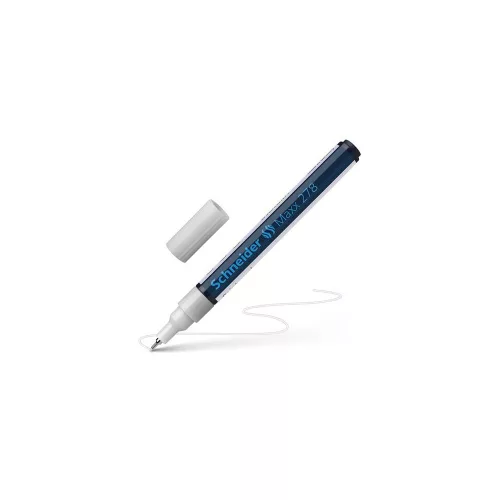 Lakkmarker, 0,8 mm, SCHNEIDER "Maxx 278", fehér
