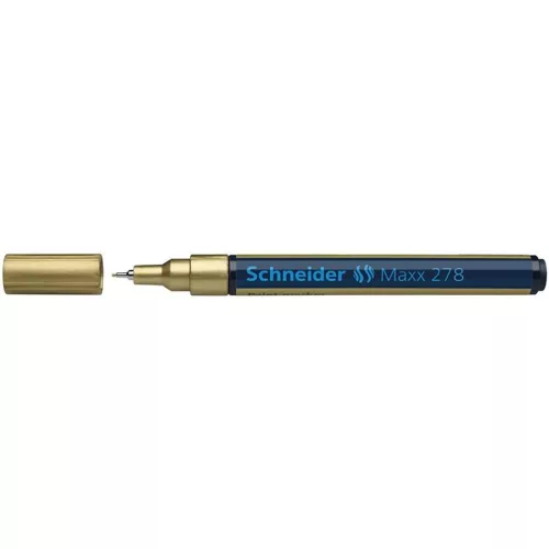 Lakkmarker, 0,8 mm, SCHNEIDER "Maxx 278", arany