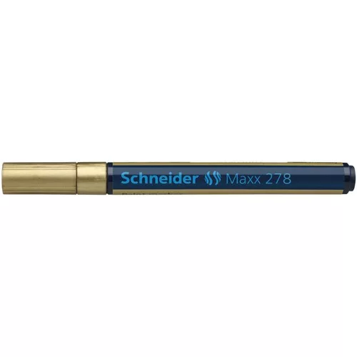 Lakkmarker, 0,8 mm, SCHNEIDER "Maxx 278", arany