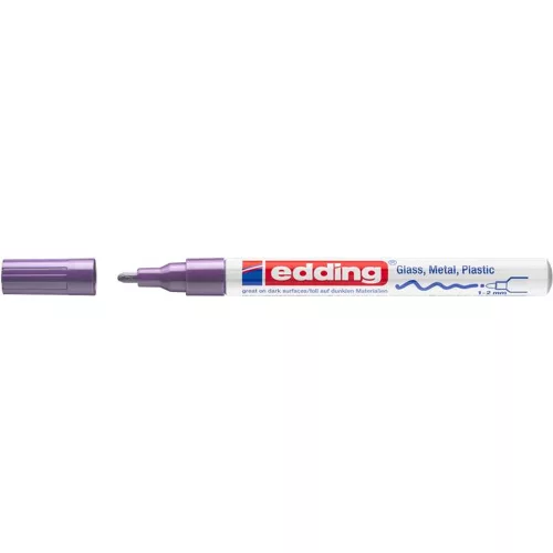 Lakkmarker, 1-2 mm, EDDING "751", lila