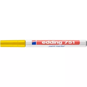 Lakkmarker, 1-2 mm, EDDING "751", sárga