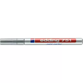 Lakkmarker, 1-2 mm, EDDING "751", ezüst