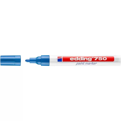 Lakkmarker, 2-4 mm, EDDING "750", sötétkék