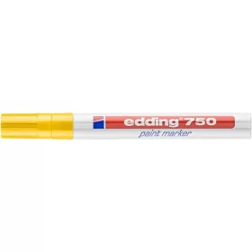 Lakkmarker, 2-4 mm, EDDING "750", sárga