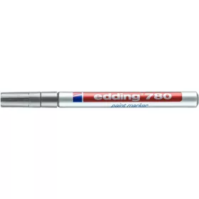 Lakkmarker, 0,8 mm, EDDING "780", ezüst