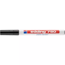 Lakkmarker, 0,8 mm, EDDING "780", fekete